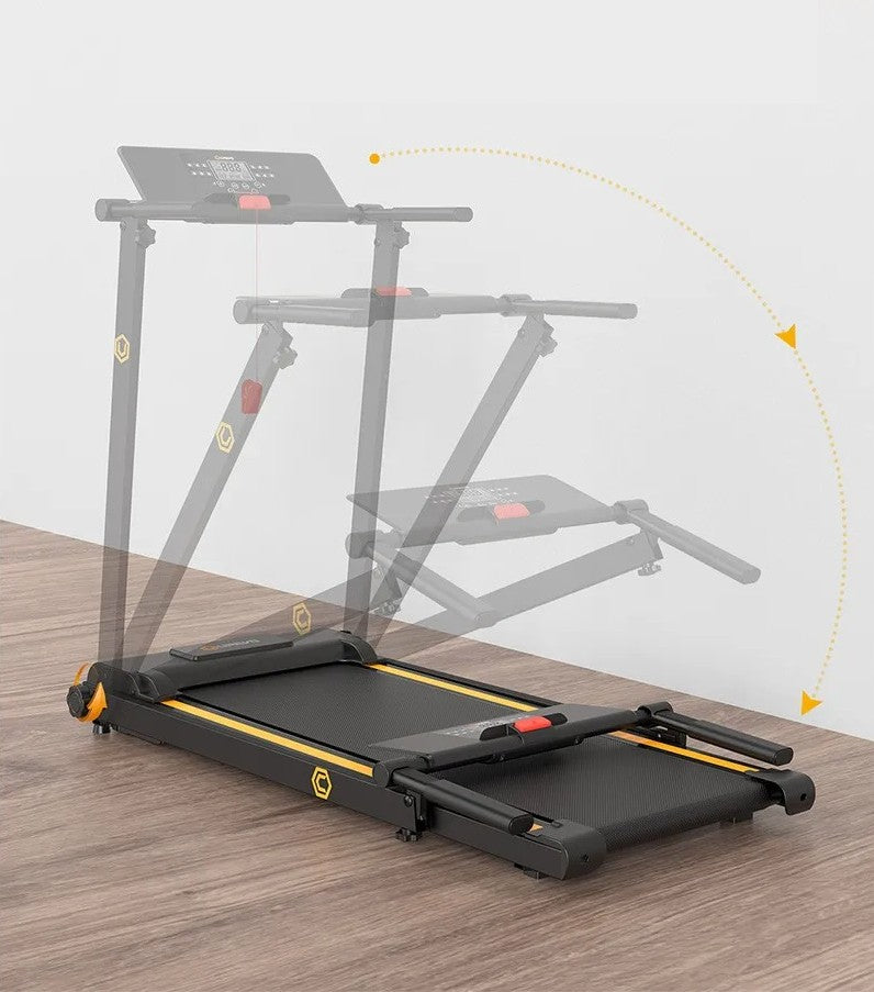 Tapis roulant avec 12 programmes HIIT pour brûler des calories efficacement