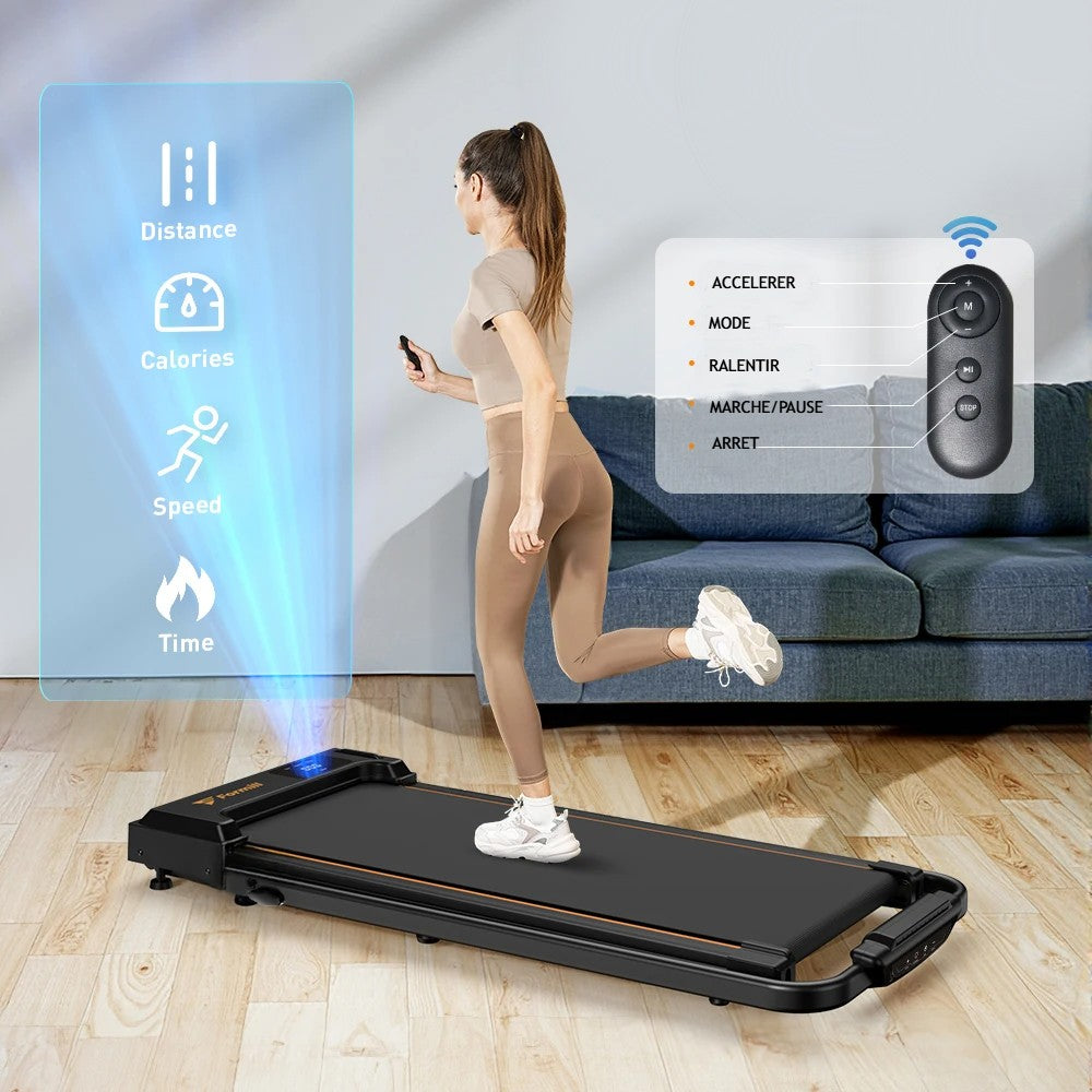 Tapis roulant électrique pliable avec télécommande