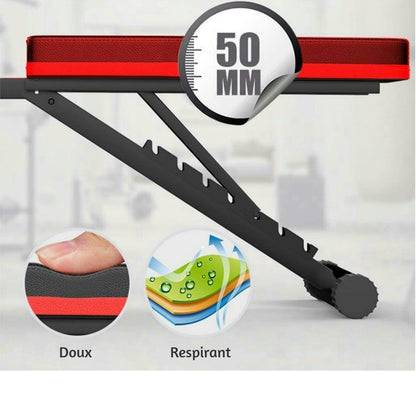 banc de musculation pliable