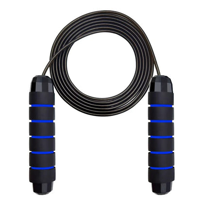 corde-a-sauter-roulement-a-billes-bleu