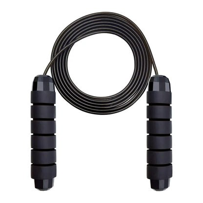 corde-a-sauter-roulement-a-billes-noir
