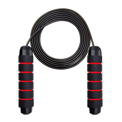corde-a-sauter-roulement-a-billes-rouge