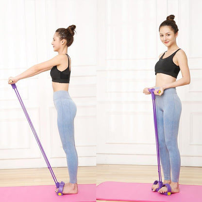 Corde de Traction - YogaPedalPuller™ - Violet - Fitness Cavern