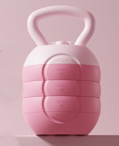 Kettlebell à poids ajustable avec injection d'eau