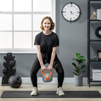 Kettlebell 8kg - Revêtu en Polyuréthane (PU)