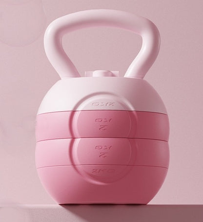 Kettlebell à poids ajustable avec injection d'eau