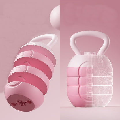 Kettlebell à poids ajustable avec injection d'eau