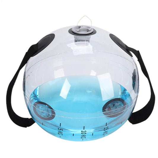 Boule d’exercice remplie d’eau utilisée pour le renforcement du tronc et de l’équilibre