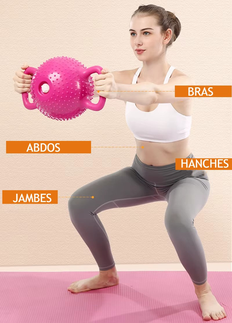 Kettlebell Ajustable - Double Poignée