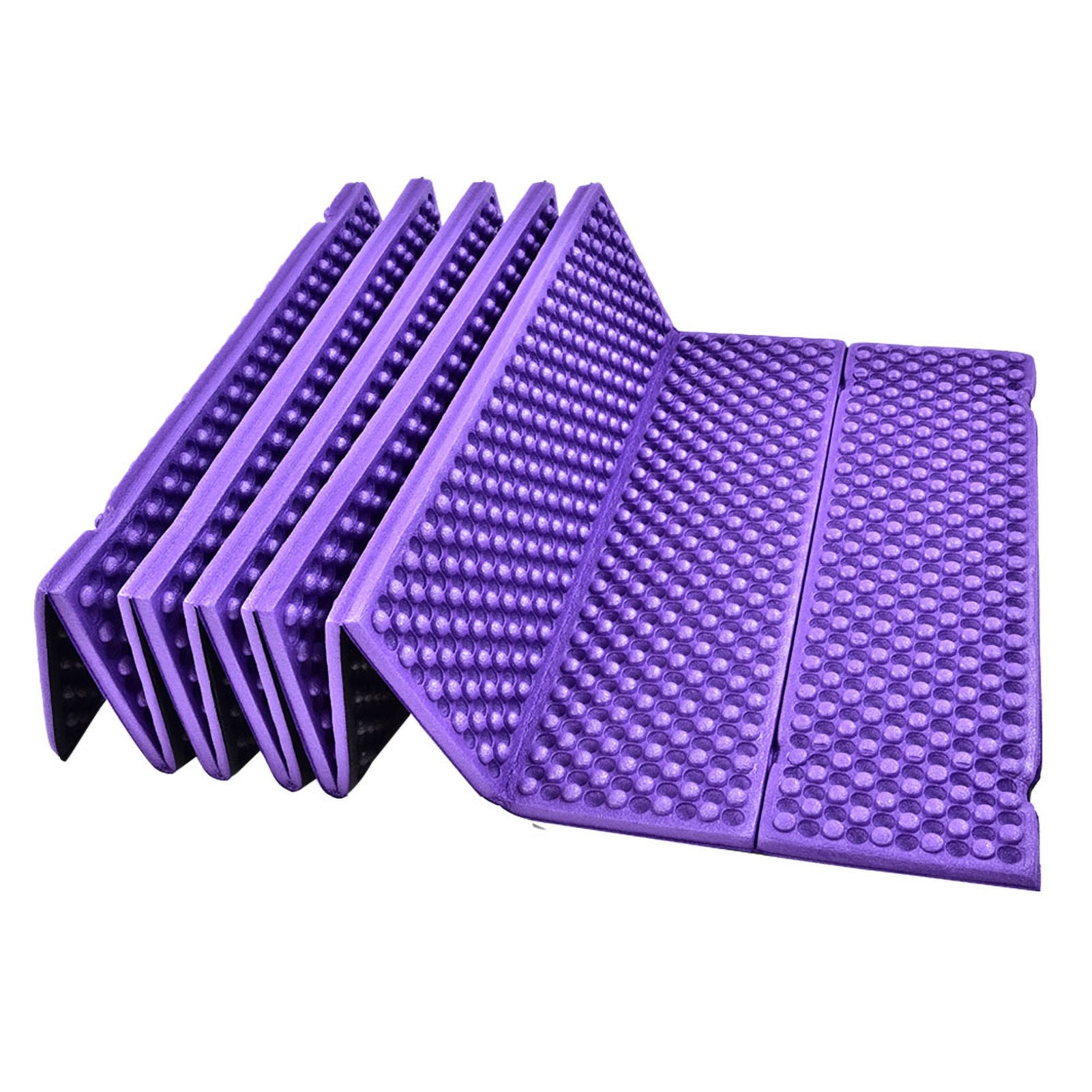Matelas de camping pliable en mousse, parfait pour dormir en extérieur