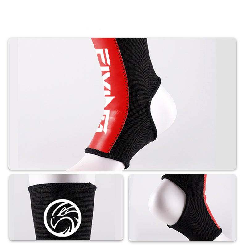 Protege tibia FIVING™ – Support de Cheville | Kickboxing, Muay Thai, Karaté