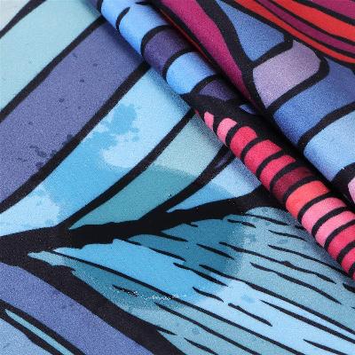 Serviette Yoga - YogaPrintMat™ - Fleurs Bohèmes - Fitness Cavern